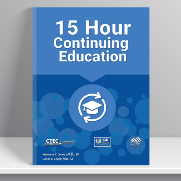 15 Hour of Continuing Education eBook