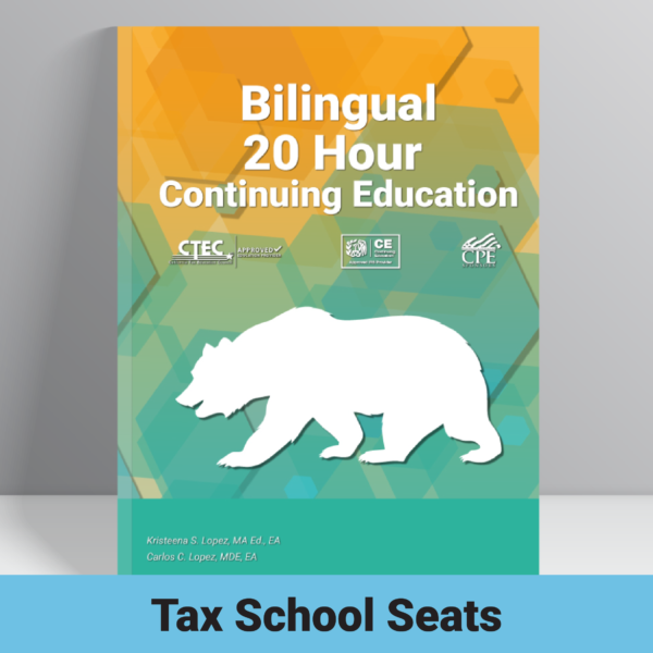 Seats Bilingual CTEC 20 Hour Continuing Education eBook