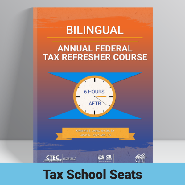 Seats Bilingual Annual Federal Tax Refresher eBook