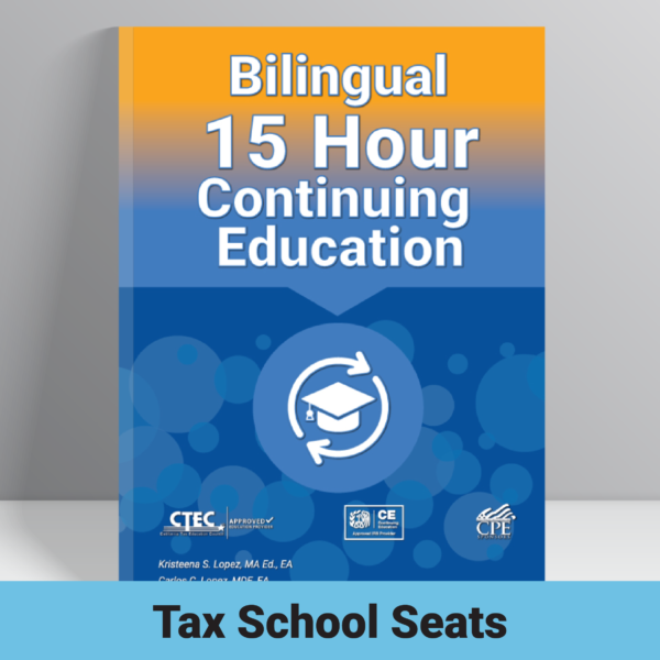 Seats Bilingual 15 Hour Continuing Education eBook